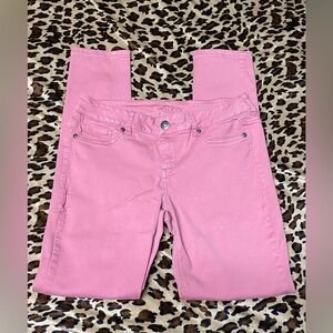 EUC Dusty Rose Pink Blush Maurice’s Skinny Bottoms Jeans Y2K Barbiecore